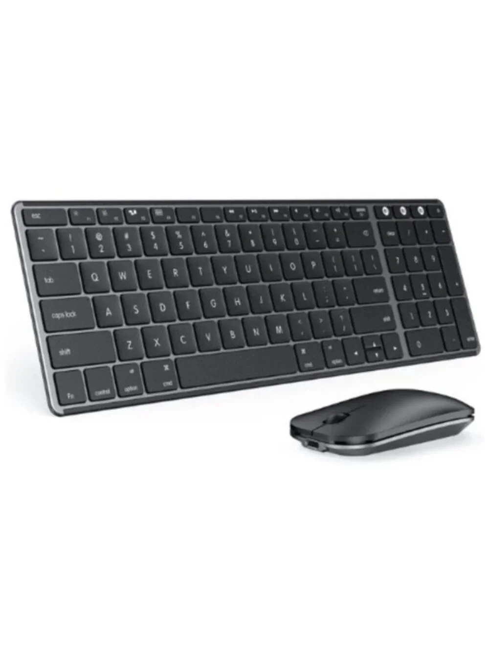 Bluetooth Keyboard & Mouse Combo for Mac Apple Devices – Space Gray New Open Box